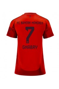 Bayern Munich Serge Gnabry #7 Voetbaltruitje Thuis tenue Dames 2024-25 Korte Mouw